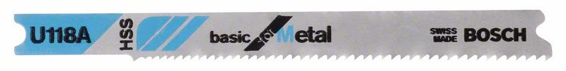 BOSCH JIGSAW BLADE FOR METAL U 118 A